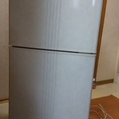 二段式　冷凍冷蔵庫125リットル