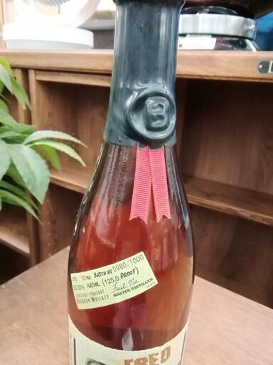 レア! 【未開栓】BOOKER'S Fred Noe Select for SEIJO ISHII 750ml 62.50％/ブッカーズ フレッド・ノエ・セレクト 成城石井 750ml 62.50度 レア! 【未開栓】BOOKER'S Fred Noe Select for SEIJO ISHII 750ml