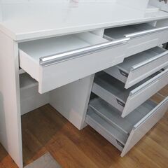 R420 最高級 高橋木工 壁面キッチンボード、食器棚、181cm 美品 