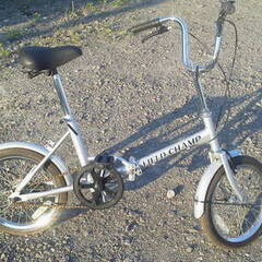 折りたたみ自転車 FIELD CHAMP 16インチ 銀色 美品