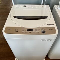 【店頭お渡し】未使用品　6キロ洗い全自動洗濯機　シャープ　ES-...