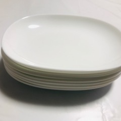白いお皿8枚セット