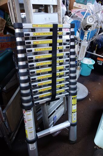 取引中【未使用品】SANKA サンカ 3.8m アルミ伸縮はしご OS-0822 梯子
