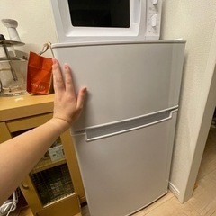 【決定】7/10 受け取り限定　ノンフロン冷凍冷蔵庫　BR-85A