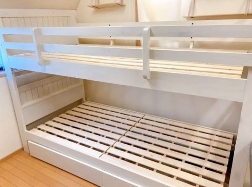 【保証期間内】ニトリ2段ベッド＋ベッド下収納