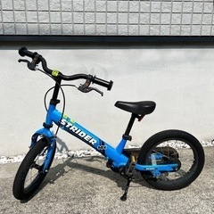 ストライダー 14X 自転車 スタンド後付 ヘルメットも付けます