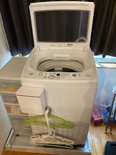 洗濯機 AQUA 8kg AQW-V8M