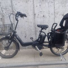 2人乗り】B1124 電動自転車 ブリヂストン アンジェリーノ8.7AH 20  