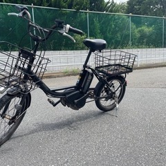 電動自転車　ブリヂストン　ブラック