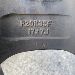 17インチ　アルミホイール