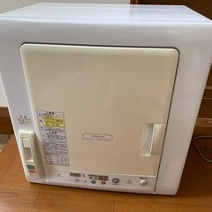 【取引中】ジャンク品　日立衣類乾燥機4.5kW