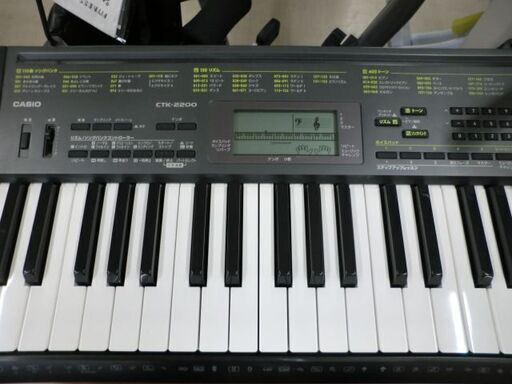 ジモティ来店特価!!!　【CASIO】電子ピアノ　CTK-2200　　J-599 ジモティ来店特価!!! 【CASIO】電子ピアノ CTK-2200 J-599