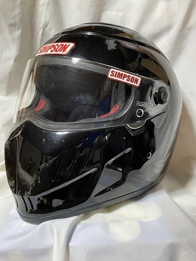 シンプソン ヘルメット RX10 ブラック Lサイズ