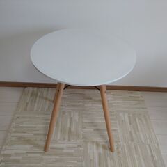 イームズテーブル 木脚 直径60cm 北欧 円形テーブル