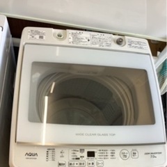 2020年製❗️AQUA 7．0kg全自動洗濯機 keyword キーワードホワイト