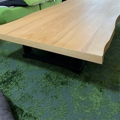 一枚板風の大きなテーブル(値下げ❗️)