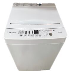 ハイセンス　5.5kg　洗濯機　HW-T55D　I034