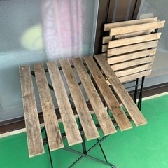 TÄRNÖ テルノー　ガーデンテーブル+椅子