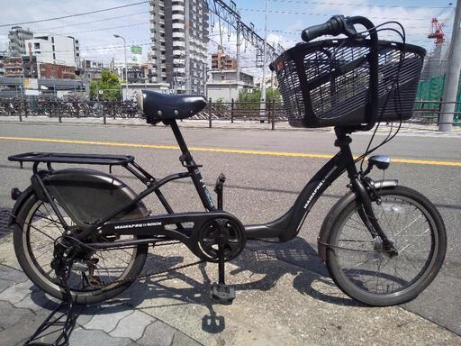 ♪ジモティー特価♪アサヒ　ママフレロック２０６　前カゴ仕様２０型ミニサイクル　中古自転車