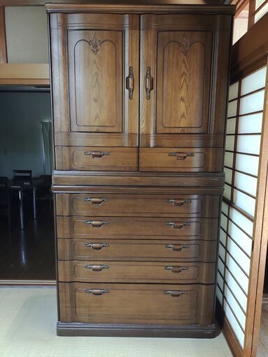 一部予約販売】 □和たんす(衣裳たんす)桐たんす□箪笥(引取限定