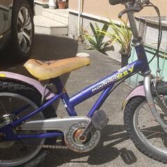 【無料】16インチ 子供用自転車マウンテンバイク(補助輪を付属します)