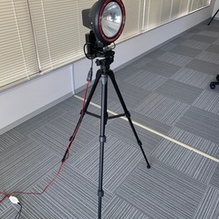 【中古】クワガタ採集　ライトトラップ　今峰製　HIDライト150W 6000ケルビン 便利な三脚セット付き　残り１台