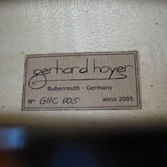 直接取引のみ】 ゲルハルト・ホイヤー チェロ GHC005 ケース付き
