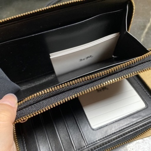 [未使用]coach iPhoneケース　財布　黒