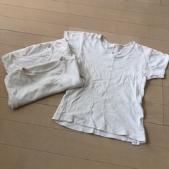 半袖シャツ　３枚セット　ホワイト　サイズ110