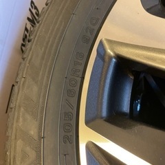 アルミホイールつきスタッドレス