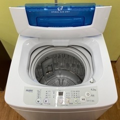 I626 ★ Haier 洗濯機 （4.2㎏）★ 2019年製 ⭐動作確認済⭐クリーニング済