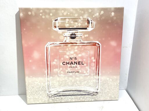 CHANEL/シャネル  NO.5 香水 アートパネル  キャンバスアート 51×51 壁掛け インテリア ブランド★買取帝国 志木店