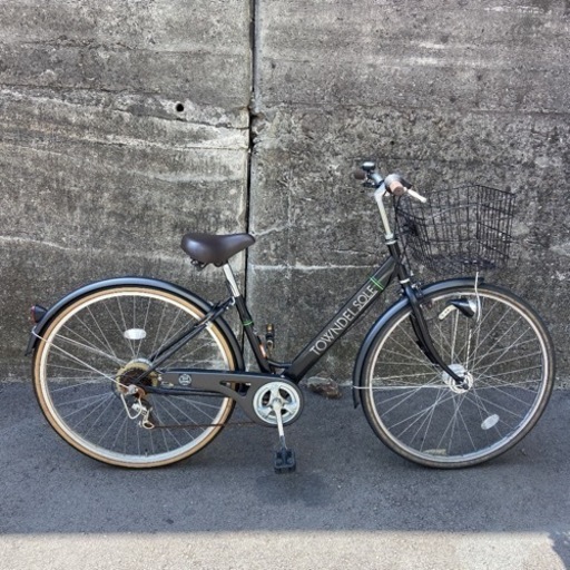 Bruges[ブルージュ]26インチファッションシティサイクル(2)ギア6段/LED