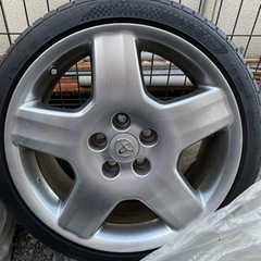 最終値下げ　流用に☆トヨタ 30後期セルシオユーロ純正18インチ タイヤ215/40R18付