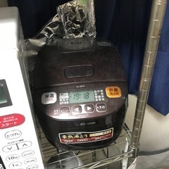 取引中　炊飯器3合炊き、電子レンジ　500円