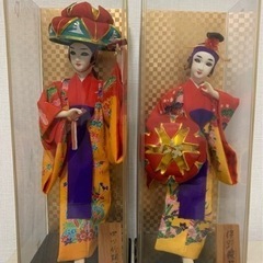 琉球人形2体セット