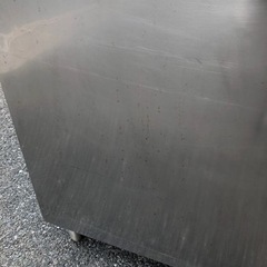 ⭐︎中古品　収納作業台(両側引き戸式)  1500×900×830mm  厨房用品⭐︎