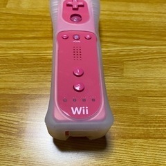 wii リモコン ピンク カバーつき