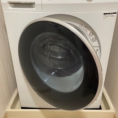 【2年使用】AQUA温水洗濯機8kg【-7/12】