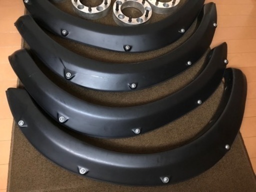 JB23 オーバーフェンダー＋ワイトレ　セット　ジムニー