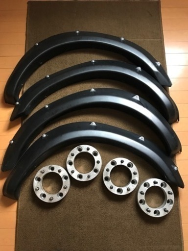 JB23 オーバーフェンダー＋ワイトレ　セット　ジムニー