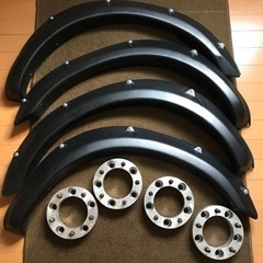 JB23 オーバーフェンダー＋ワイトレ　セット　ジムニー