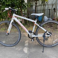 クロスバイク ルイガノ LGS-CS2 420㎜ ホワイト
