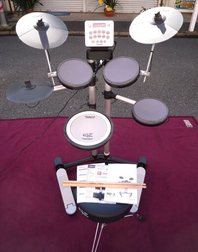☆ローランド Roland HD-3 V-Drums Lite 電子ドラム◆ドラム演奏の楽しさをアップグレード