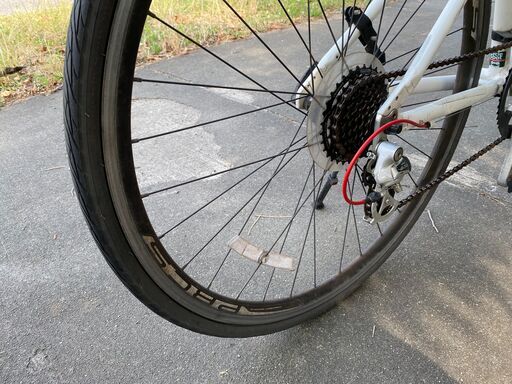 クロスバイク ルイガノ LGS-CS2 高品質 420㎜ ホワイト 