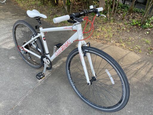 クロスバイク ルイガノ LGS-CS2 420㎜ ホワイト