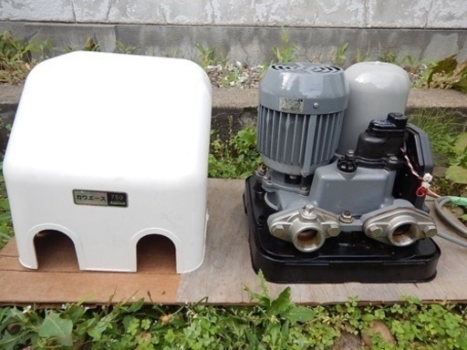 【】 川本 ポンプ カワエース（浅井戸用）N3-755HN 50hz 三相200V （1542307)