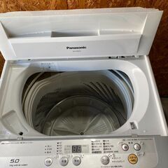 Y0805　パナソニック　2017年　５ｋｇ　洗濯機