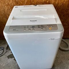 Y0805　パナソニック　2017年　５ｋｇ　洗濯機
