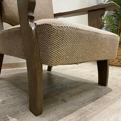 【全国発送可能！】神戸洋家具【 オークショップ富屋 】高級1人掛けソファ 2脚セット オーク無垢材